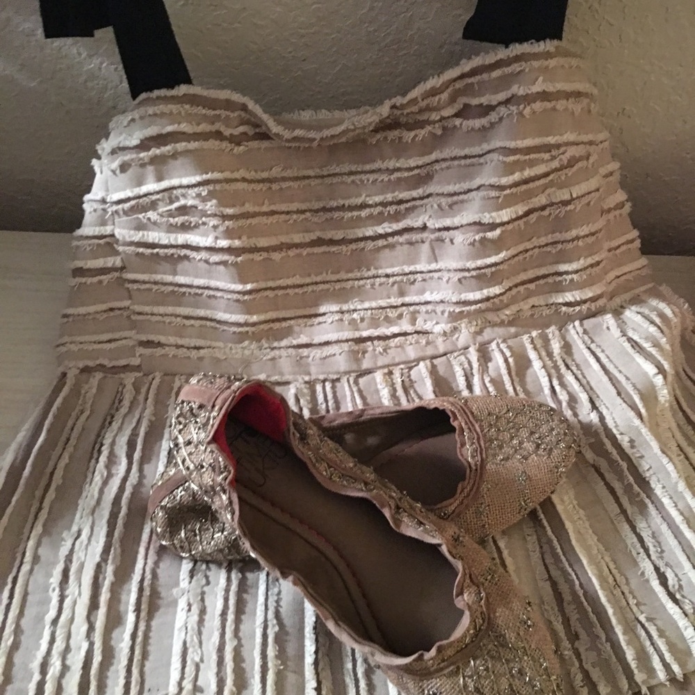Elegant Timbuktu Ballerina Flats From Sundance.
